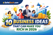 10 Business Ideas That Can Make You Rich in 2026 – SafalSoch.com Business Guide