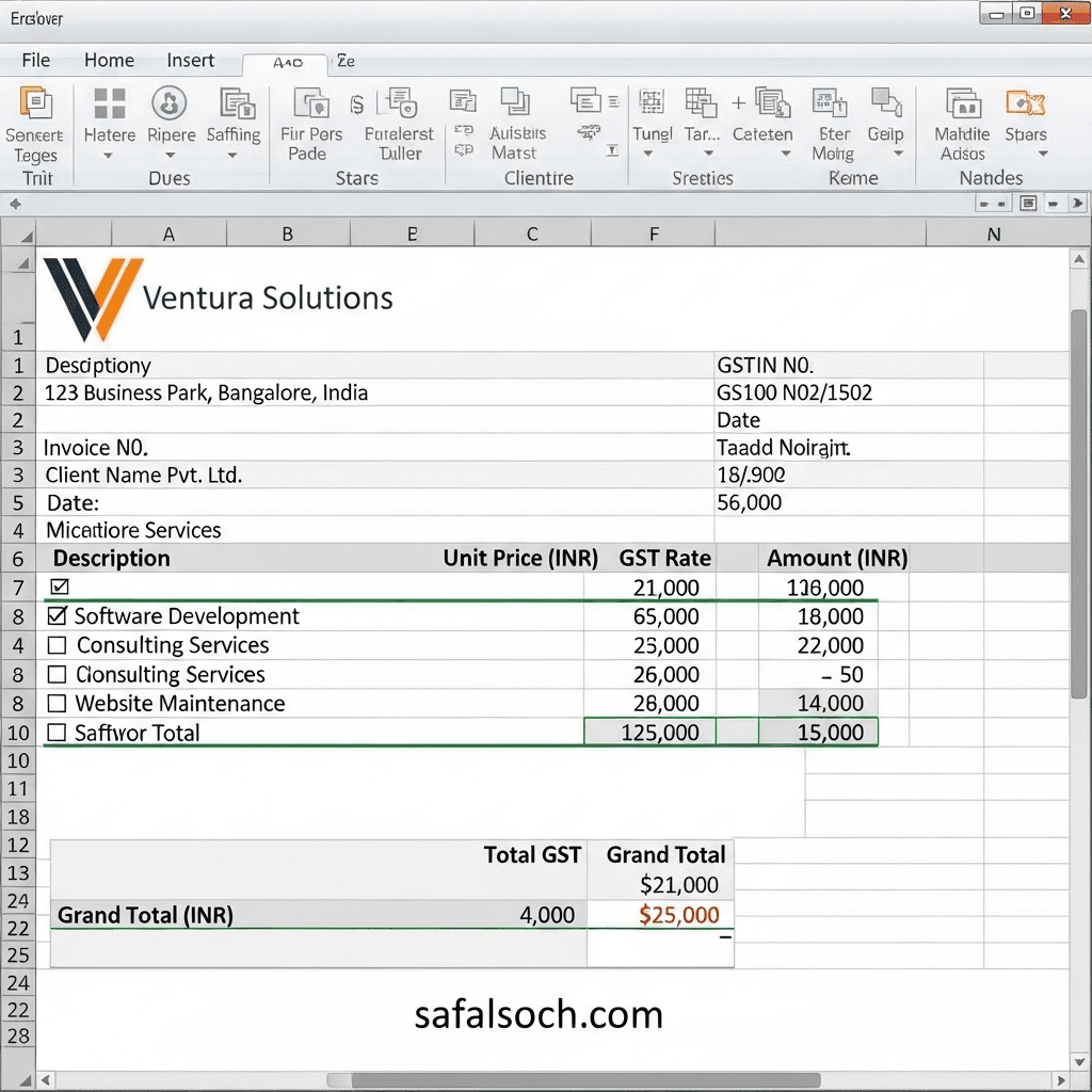 How to Make an Invoice Bill in Excel (Step by Step Tutorial