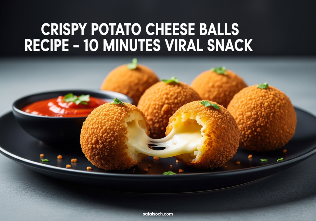 Crispy Potato Cheese Balls Recip