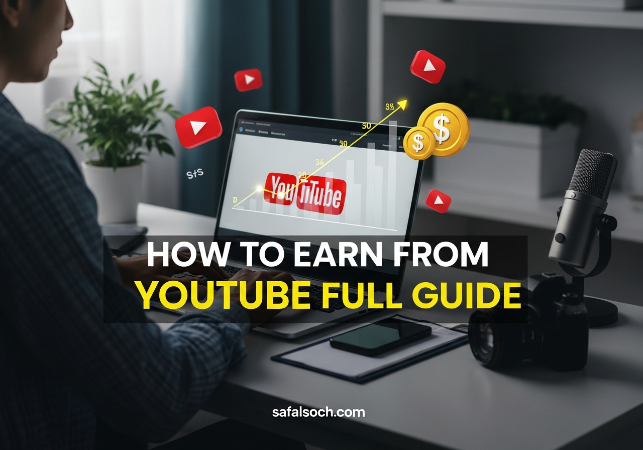 How to Earn from YouTube Full Guide