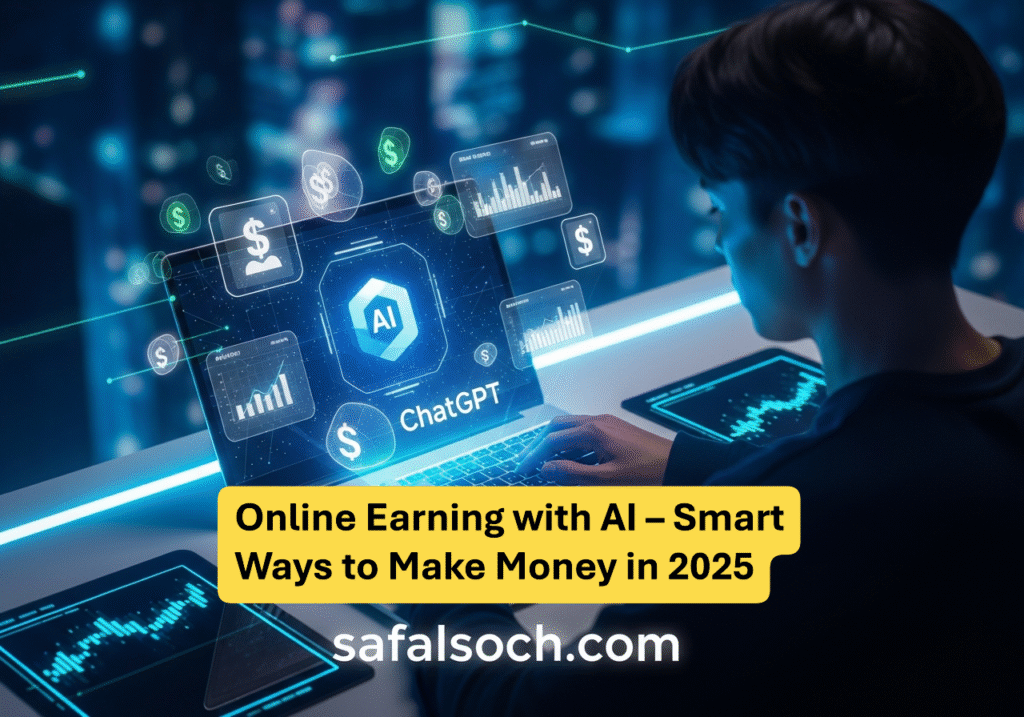 Online Earning with AI – safalsoch