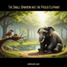 Sparrow and the Proud Elephant Moral story