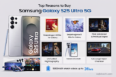 Samsung Galaxy S25 Ultra 5G showing top reasons to buy including 200MP camera, Snapdragon 8 Elite and AI features – safalsoch.com